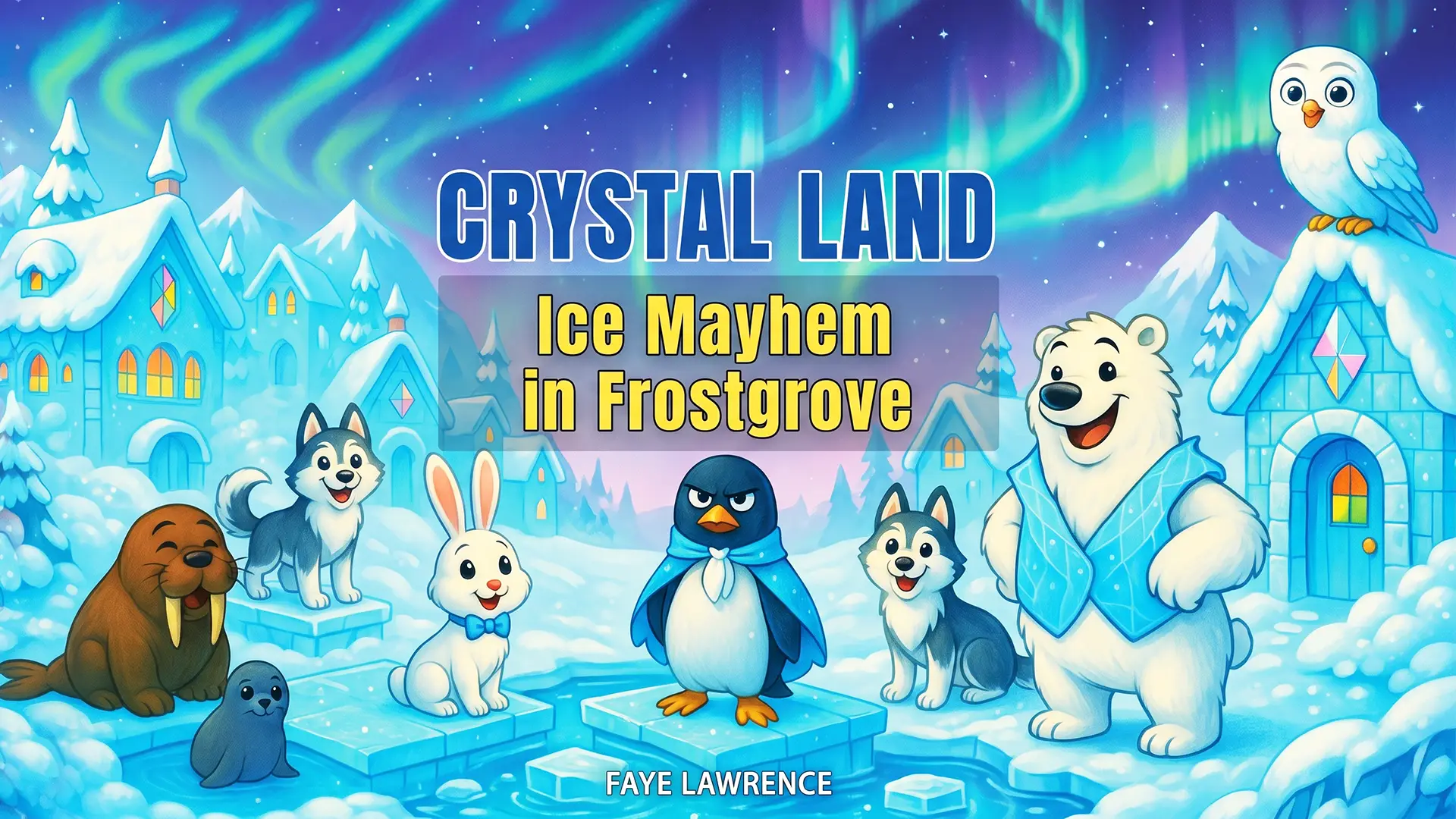 The snow’s up to mischief again. — It always is in Frostgrove. Where walruses grumble, owls roll their eyes, and a snowball fight can accidentally start an avalanche of hugs and hot cocoa. This winter wonderland isn’t just frosty—it’s wildly alive.