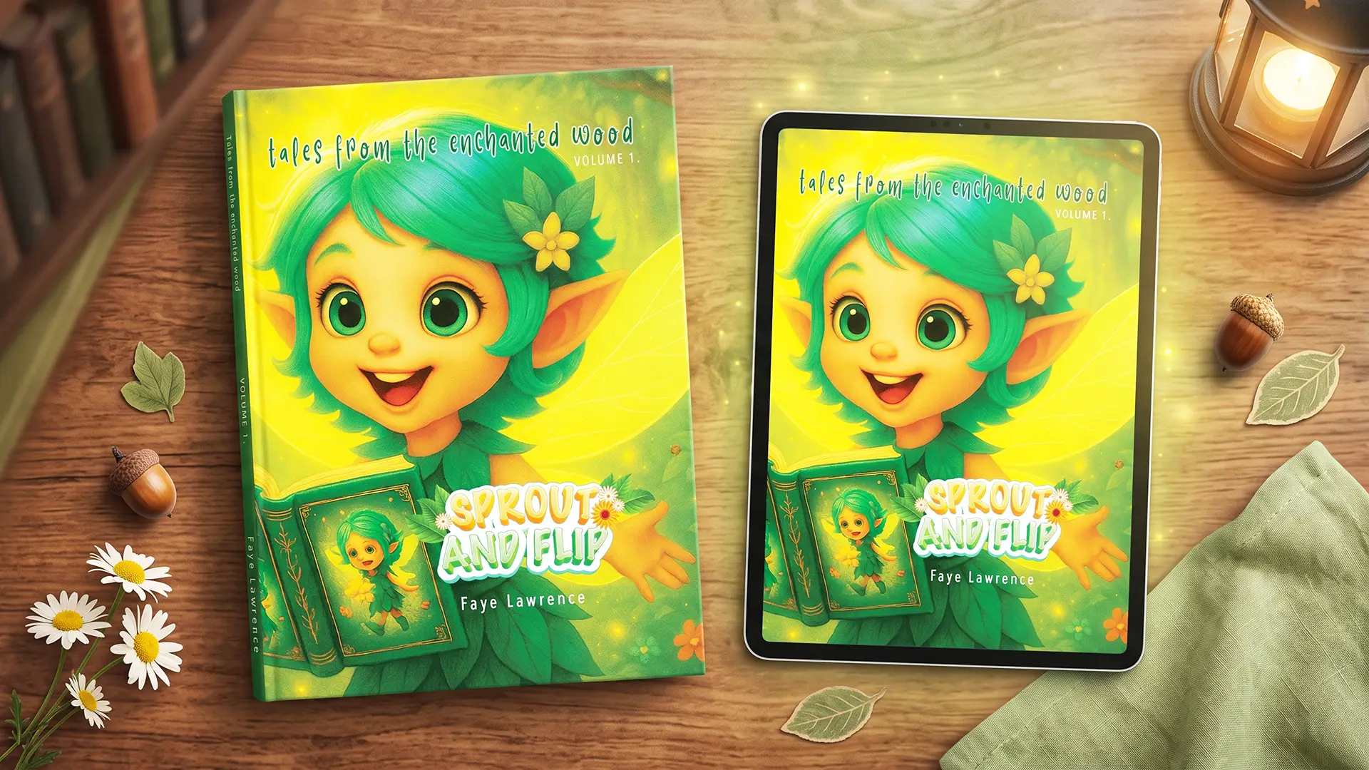 Illustrated books and story worlds from The Auralis Books