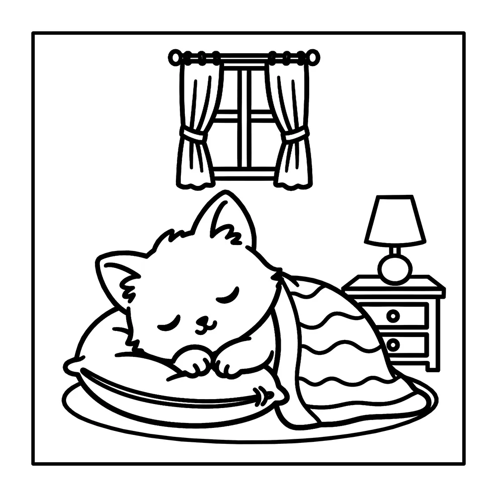 Cute Animals – Bold and Easy Printable Coloring Pages with 36 simple animal pages, bold outlines, and easy designs for young kids and beginners.