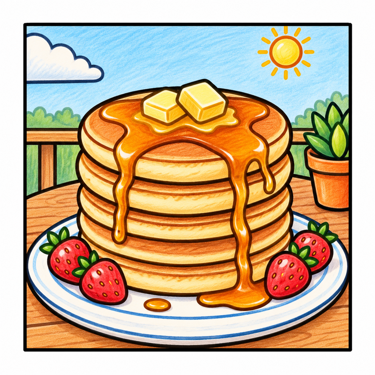 Sweet Treats – Bold and Easy Digital Coloring Pages