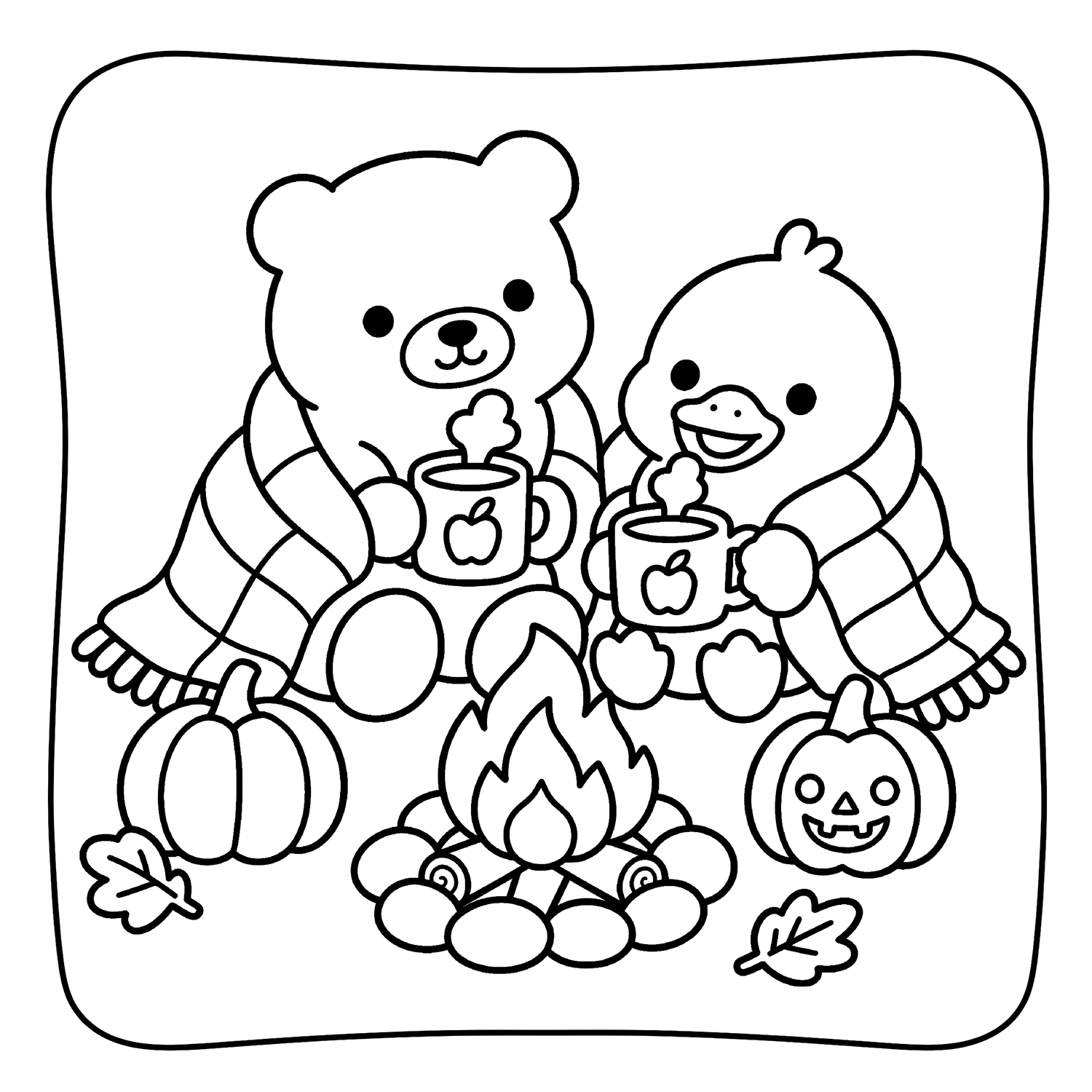 Halloween Bold & Easy Coloring Pages