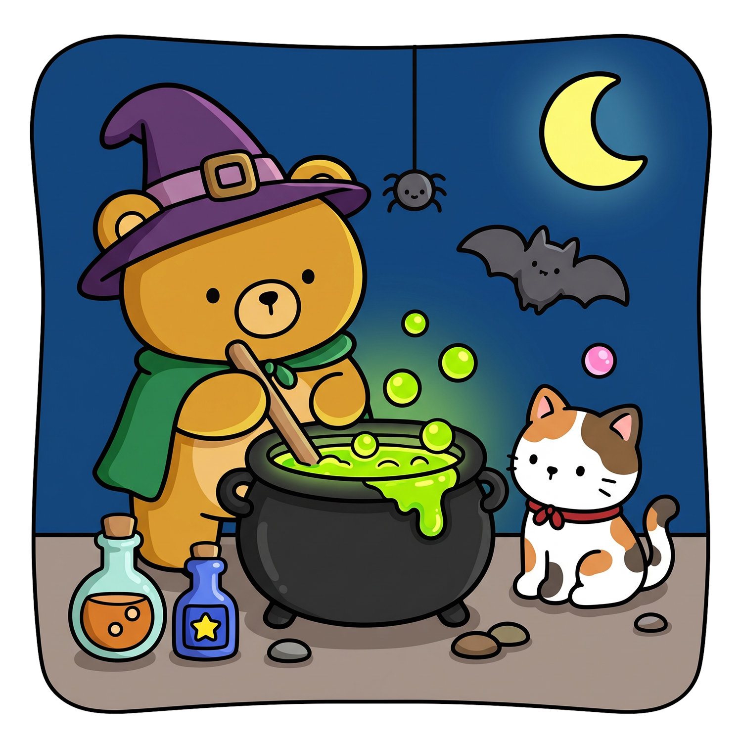 Halloween Bold & Easy Coloring Pages