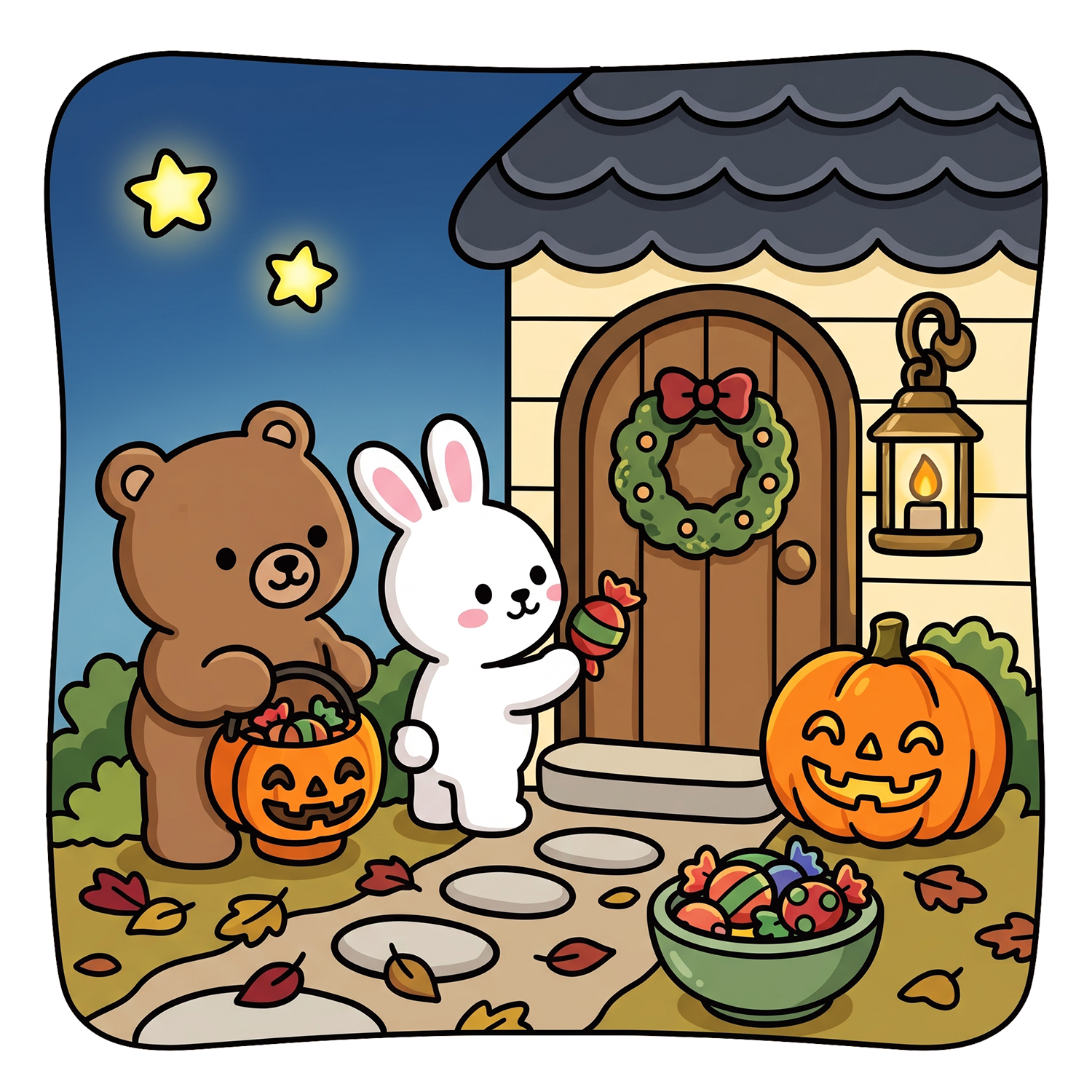 Halloween Bold & Easy Coloring Pages
